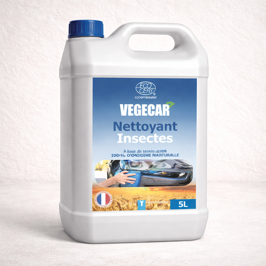 BIO ATTITUDE VEGECAR ECOCERT – Nettoyant insectes carrosserie 99% naturel prêt à l’emploi