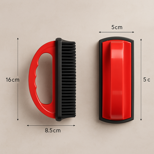 Brosse anti-poils en caoutchouc