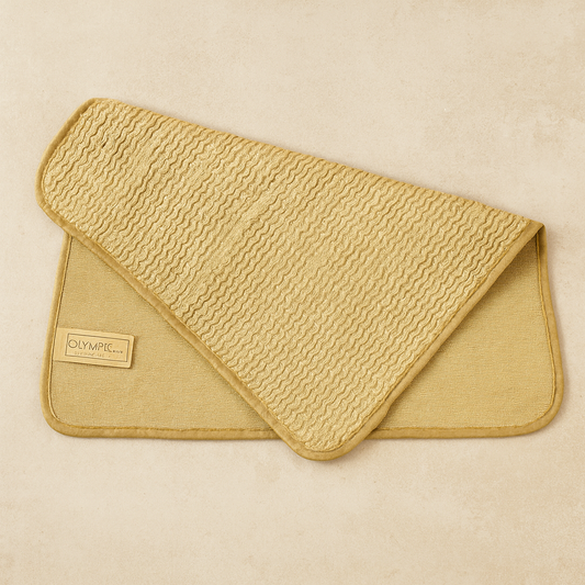 Lot de 5 microfibres texturées OLYMPIC WAVE GOLD