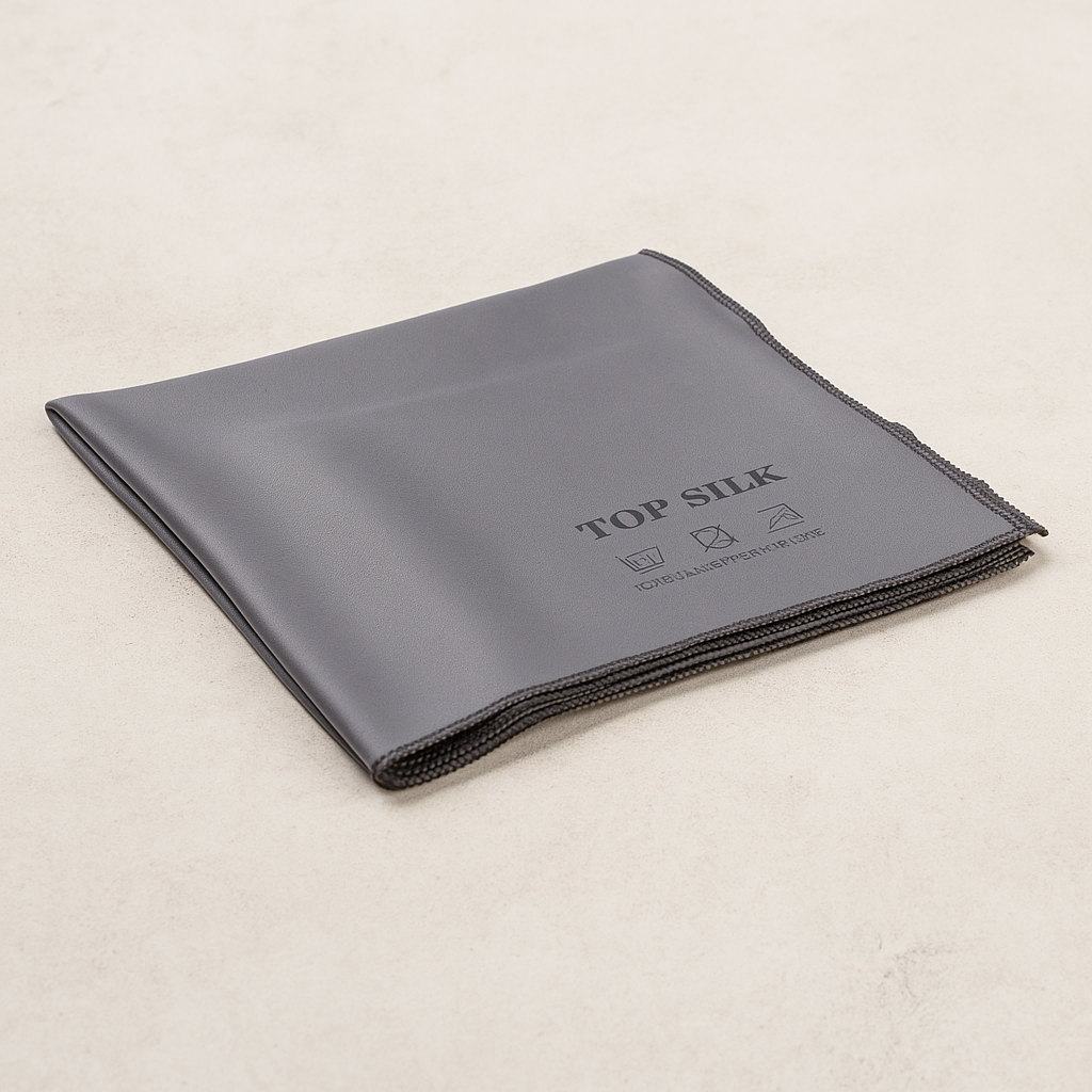 Microfibre vitre TOPSILK – zéro trace vitres et surfaces brillantes