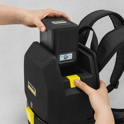 Aspirateur dorsal KARCHER à batterie BVL 5/1 Bp Pack