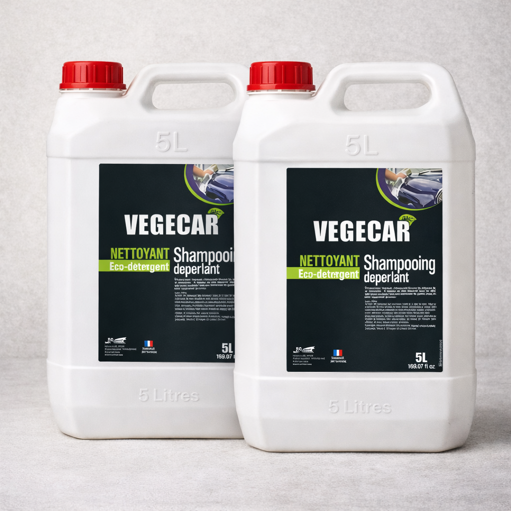 BIO ATTITUDE VEGECAR – Shampoing déperlant concentré nettoyage et protection carrosserie