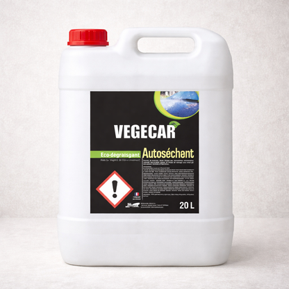 BIO ATTITUDE VEGECAR – Autoséchant concentré biosurfactant séchage sans traces carrosserie