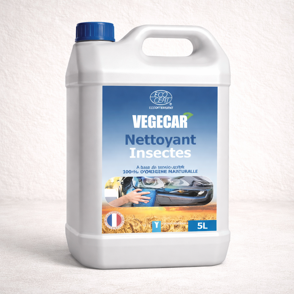 BIO ATTITUDE VEGECAR ECOCERT – Nettoyant insectes carrosserie 99% naturel prêt à l’emploi