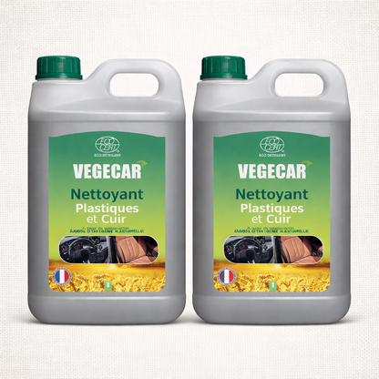 BIO ATTITUDE VEGECAR ECOCERT – Nettoyant plastique cuir intérieur auto 99% naturel