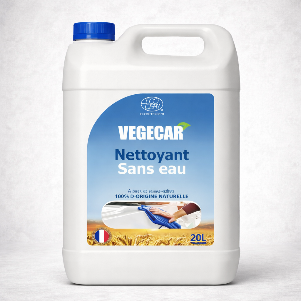 BIO ATTITUDE VEGECAR ECOCERT – Nettoyant sans eau 99% naturel carrosserie