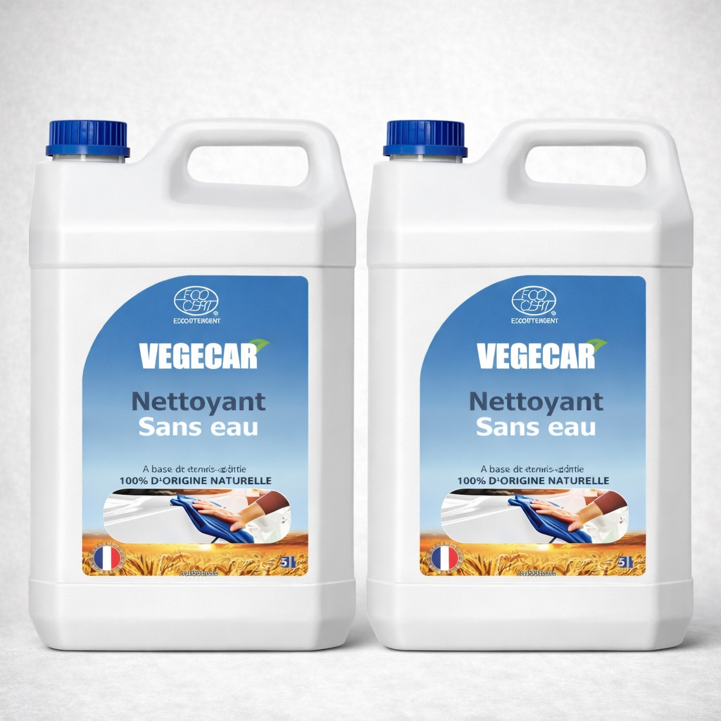 BIO ATTITUDE VEGECAR ECOCERT – Nettoyant sans eau 99% naturel carrosserie