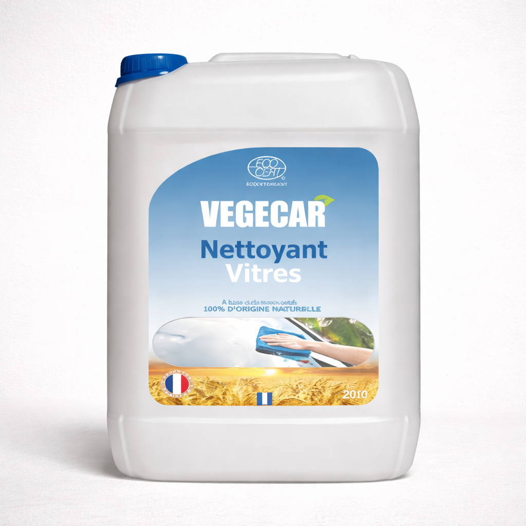 BIO ATTITUDE VEGECAR ECOCERT – Nettoyant vitres 99% naturel sans traces prêt à l’emploi