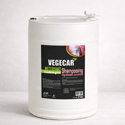 BIO ATTITUDE VEGECAR ECOCERT – Shampoing dégraissant concentré 97% naturel agréé alimentaire