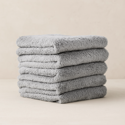 Lot de 5 microfibres de polissage