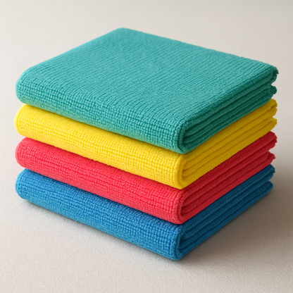 Lot de 5 microfibres tricot laser
