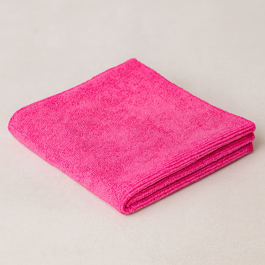 Microfibre en fibres tricotées
