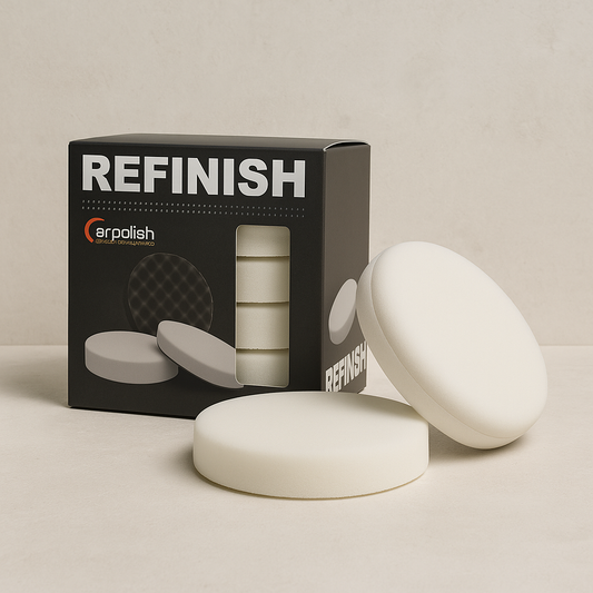 Mousse de polissage intermédiaire blanche CARPOLISH
