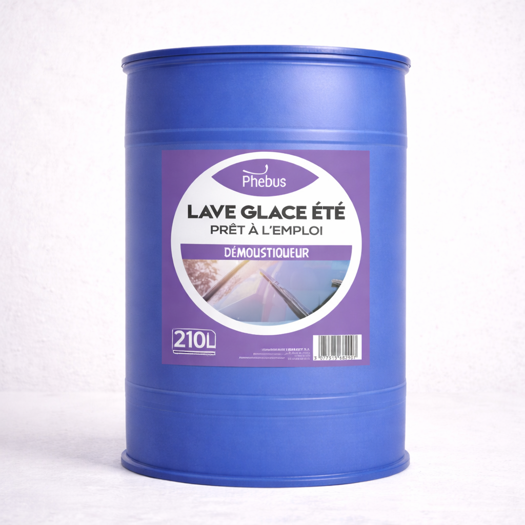 PHEBUS Lave-glace été démoustiquant – sans méthanol vitres et phares