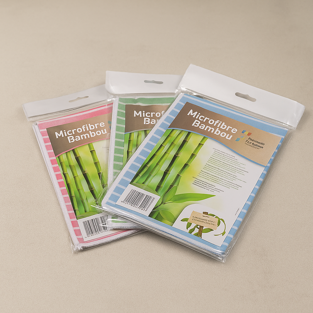 Microfibre en fibre de bambou