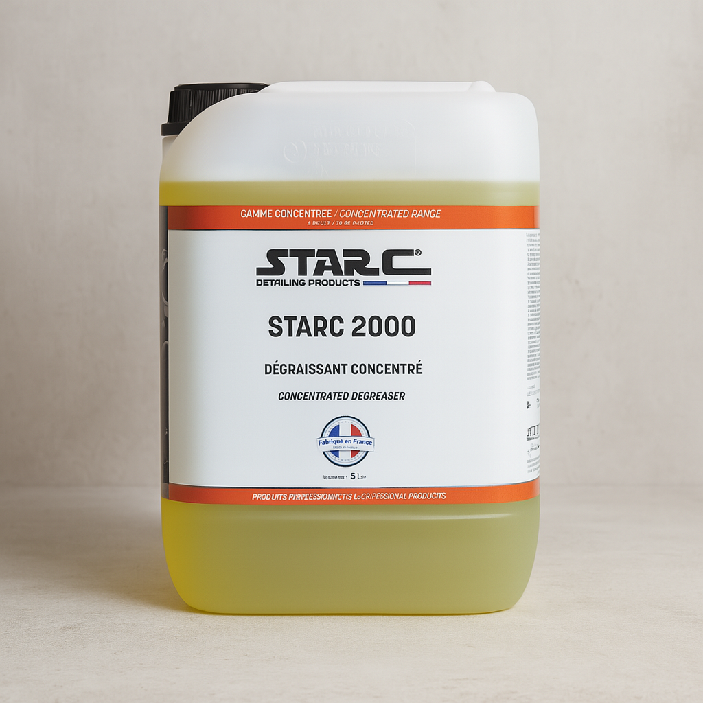 STARC 2000 : Nettoyant dégraissant siège/moquette (base concentrée)
