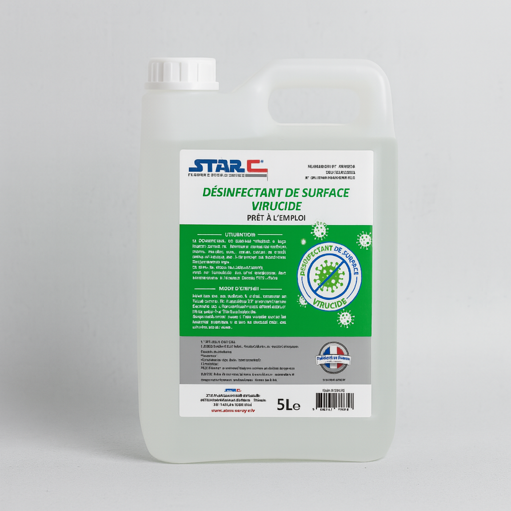 STARC DÉSINFECTANT : Pour désinfecter les surfaces