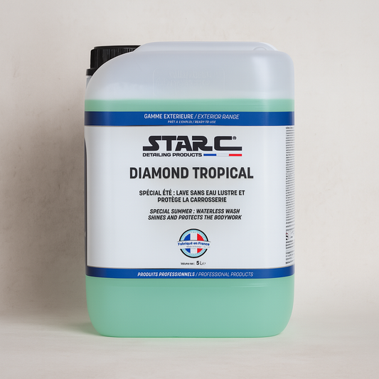STARC DIAMOND TROPICAL : Lavage sans eau spécial été, anti-évaporation